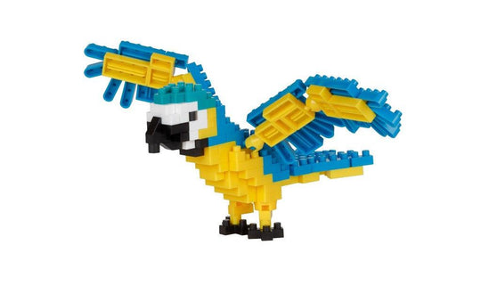 Blue-and-Yellow Macaw Nanoblock | tuyendungnamdinh