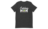 Cubing Mom (Dark) - Rubik's Cube Shirt | tuyendungnamdinh