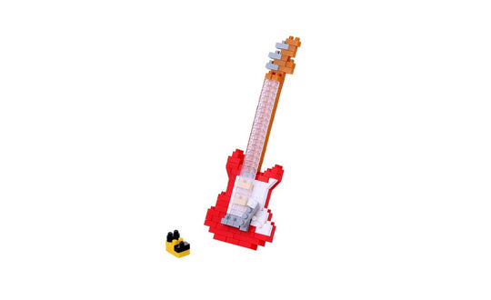Electric Guitar Red Nanoblock | tuyendungnamdinh