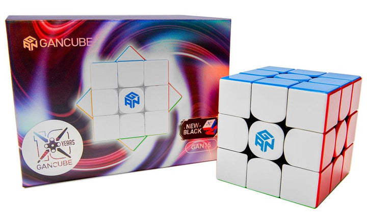 GAN 15 3x3 New Black (Magnetic, Core Magnets, UV Coated)