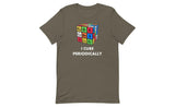 I Cube Periodically - Rubik's Cube Shirt | tuyendungnamdinh