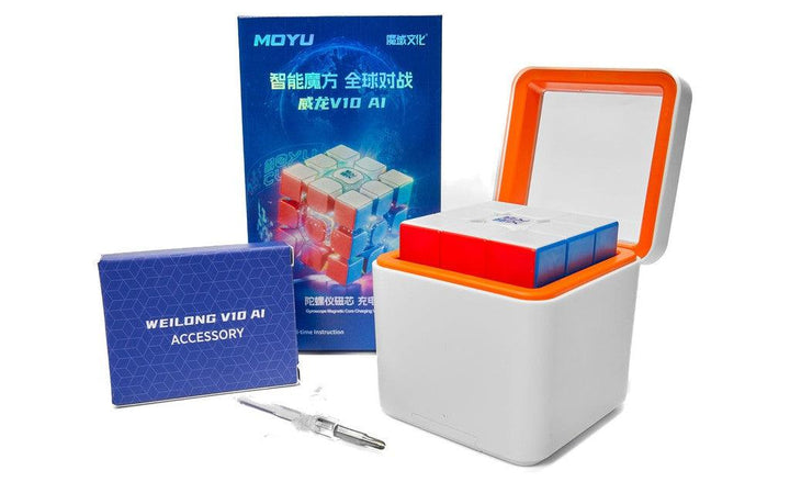 MoYu WeiLong AI 3x3 V10 (Magnetic, Ball-Core) - Bluetooth Smart Cube