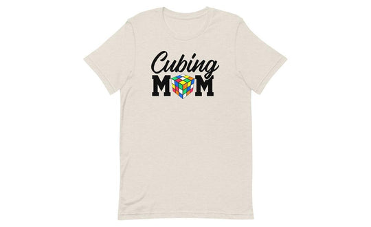 Cubing Mom (Light) - Rubik's Cube Shirt | tuyendungnamdinh