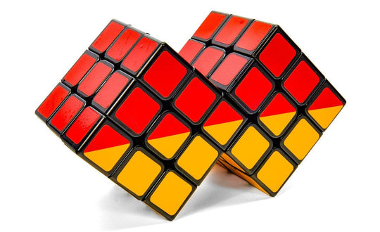 3x3 Double Cube 2-Color V1 | SpeedCubeShop