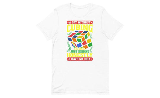 A Day Without Cubing - Rubik's Cube Shirt | tuyendungnamdinh
