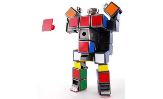 Chogokin Rubik's Cube Robo "Rubik's Cube" Figure | SpeedCubeShop