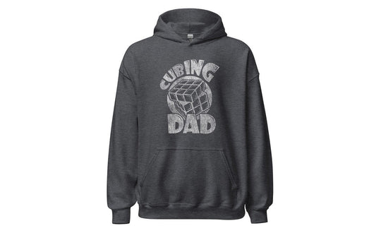Cubing Dad V2 - Rubik's Cube Hoodie | SpeedCubeShop