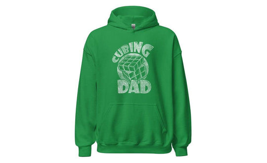 Cubing Dad V2 - Rubik's Cube Hoodie | SpeedCubeShop