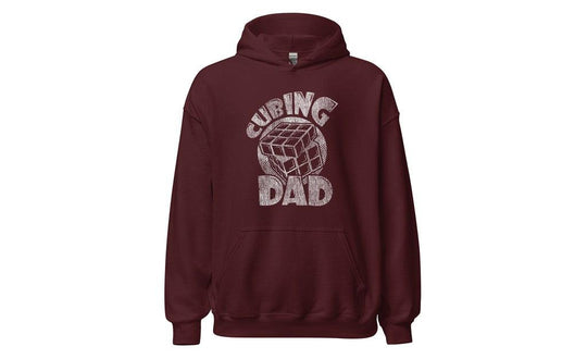 Cubing Dad V2 - Rubik's Cube Hoodie | SpeedCubeShop
