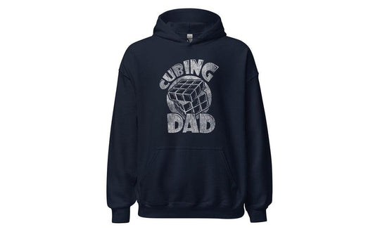 Cubing Dad V2 - Rubik's Cube Hoodie | SpeedCubeShop