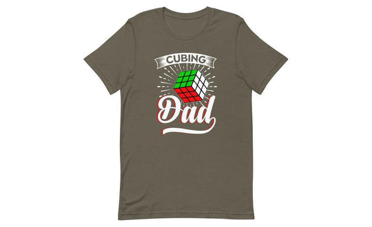 Cubing Dad V3 - Rubik's Cube Shirt | tuyendungnamdinh