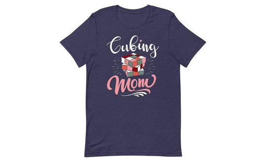 Cubing Mom V2 (Dark) - Rubik's Cube Shirt | SpeedCubeShop