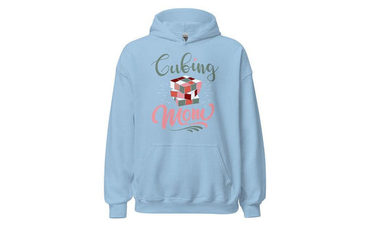 Cubing Mom V2 (Light) - Rubik's Cube Hoodie | SpeedCubeShop