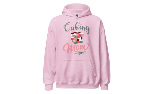 Cubing Mom V2 (Light) - Rubik's Cube Hoodie | SpeedCubeShop