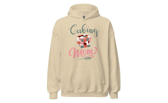 Cubing Mom V2 (Light) - Rubik's Cube Hoodie | SpeedCubeShop