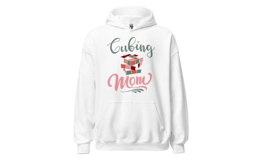 Cubing Mom V2 (Light) - Rubik's Cube Hoodie | SpeedCubeShop