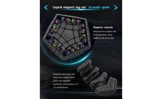DianSheng Galaxy Gigaminx (Magnetic) | SpeedCubeShop