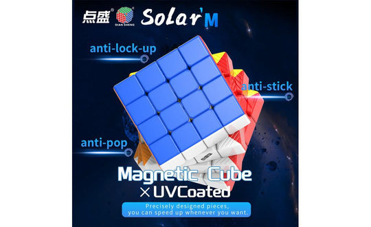 DianSheng Solar Bundle (Magnetic, UV Coated) - 2x2-5x5 | SpeedCubeShop