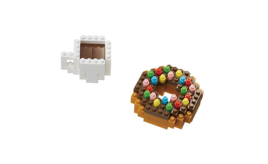 Donut and Coffee Nanoblock | SpeedCubeShop