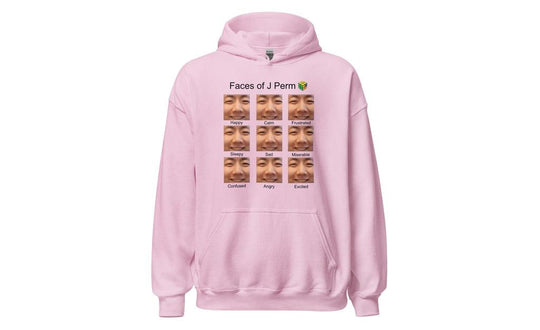Faces of JPerm Meme Hoodie | SpeedCubeShop