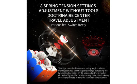 Fanxin Light 3x3 Flagship (Magnetic, Ball-Core, UV Coated) | SpeedCubeShop