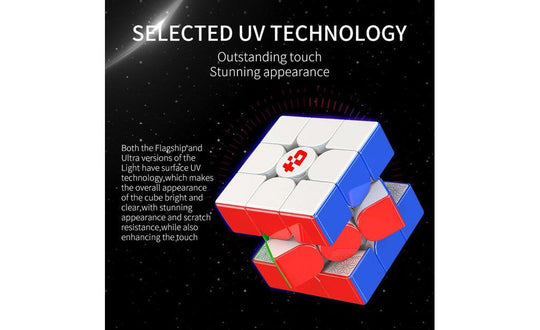 Fanxin Light 3x3 Flagship (Magnetic, Ball-Core, UV Coated) | SpeedCubeShop