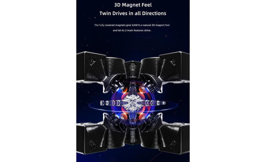GAN 13 3x3 Magnetic (MagLev) | tuyendungnamdinh