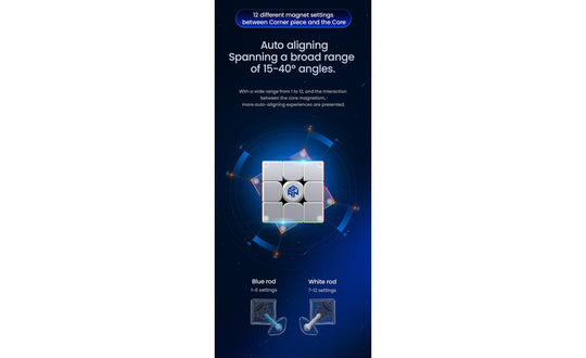 GAN 14 3x3 (Magnetic, MagLev, Core Magnets, UV Coated) | SpeedCubeShop