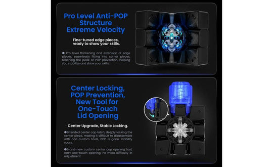 GAN 14 PRO 3x3 (Magnetic, MagLev, Core Magnets, UV Coated) | SpeedCubeShop