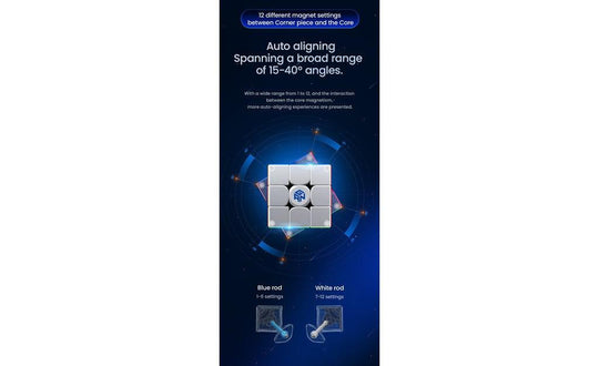 GAN 14 PRO 3x3 (Magnetic, MagLev, Core Magnets, UV Coated) | SpeedCubeShop