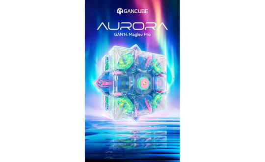 GAN 14 PRO 3x3 Magnetic MagLev UV Coated (Aurora Limited Edition) | tuyendungnamdinh