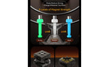 GAN 15 3x3 New Black (Magnetic, Core Magnets, UV Coated) | SpeedCubeShop