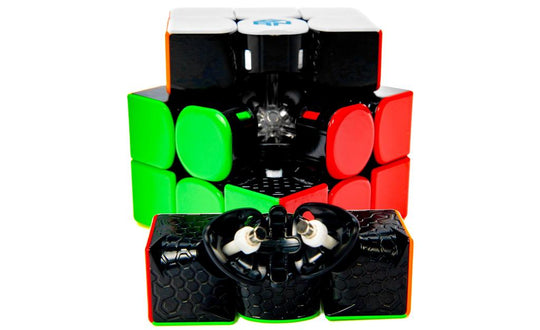 GAN 15 3x3 New Black (Magnetic, Core Magnets, UV Coated) | SpeedCubeShop