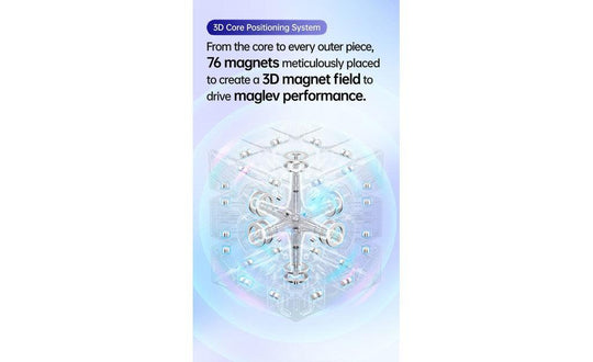 GAN 356 3x3 (Magnetic, MagLev, Core Magnets) | SpeedCubeShop