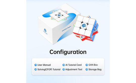 GAN 356 3x3 (Magnetic, MagLev, Core Magnets) | SpeedCubeShop