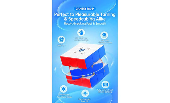 GAN 356 RS 2 3x3 | SpeedCubeShop