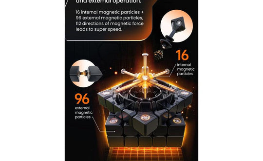 GAN 562 5x5 (Magnetic, Core Magnets, UV Coated) | SpeedCubeShop
