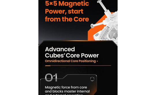 GAN 562 5x5 Magnetic Ball-Core (Standard) | SpeedCubeShop