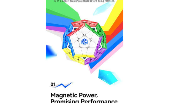 GAN Megaminx V2 (Magnetic, MagLev, Ball-Core, UV Coated) | SpeedCubeShop