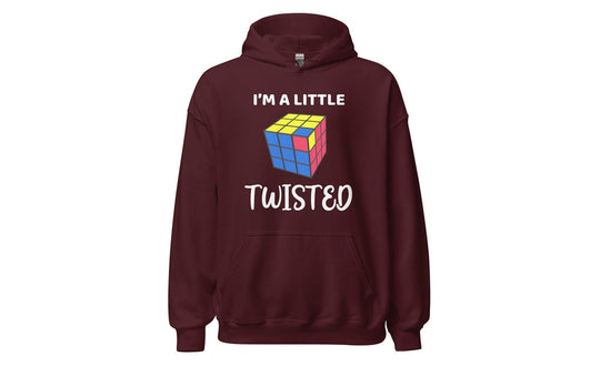 I'm a Little Twisted - Rubik's Cube Hoodie | SpeedCubeShop