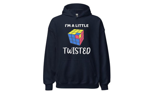 I'm a Little Twisted - Rubik's Cube Hoodie | tuyendungnamdinh
