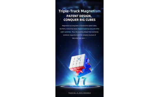 MoYu AoSu 4x4 V7 Triple-Track (Magnetic, Ball-Core, UV Coated) | SpeedCubeShop