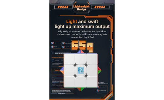 MoYu MeiLong 3x3 V2 (Magnetic) | SpeedCubeShop
