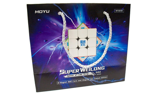 MoYu Super WeiLong 3x3 (Magnetic, MagLev, Ball-Core, UV Coated) | SpeedCubeShop