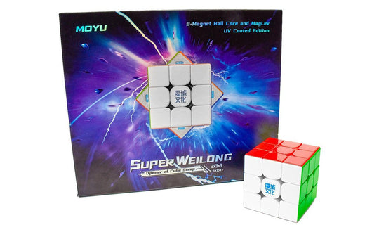 MoYu Super WeiLong 3x3 (Magnetic, MagLev, Ball-Core, UV Coated) | SpeedCubeShop