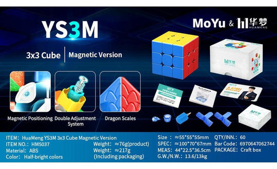MoYu YS3 M 3x3 (Magnetic) | SpeedCubeShop