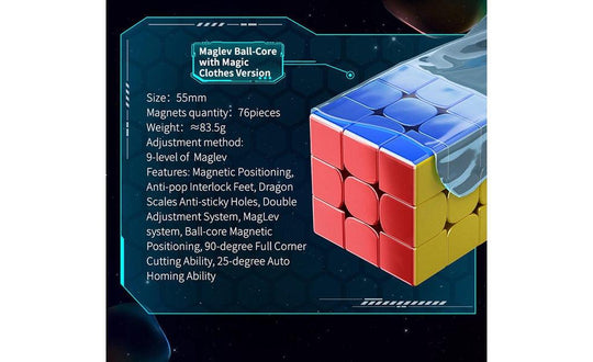 MoYu YS3 M 3x3 (Magnetic, MagLev) | SpeedCubeShop