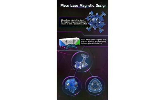 MsCUBE MS3L 3x3 (Enhanced) Magnetic | tuyendungnamdinh