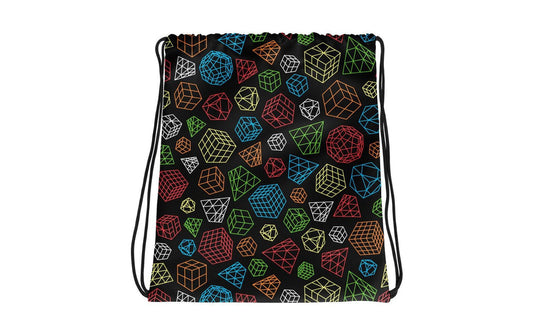 Outline Cubes - Rubik's Cube Drawstring Bag | SpeedCubeShop