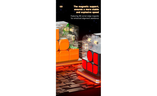 QiYi AI 3x3 Art Version (Magnetic) - Bluetooth Smart Cube | SpeedCubeShop